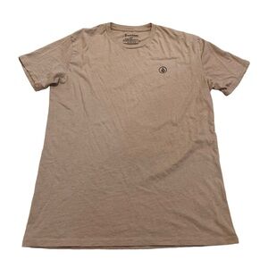 Volcom Men's Beige Short Sleeve Tee
